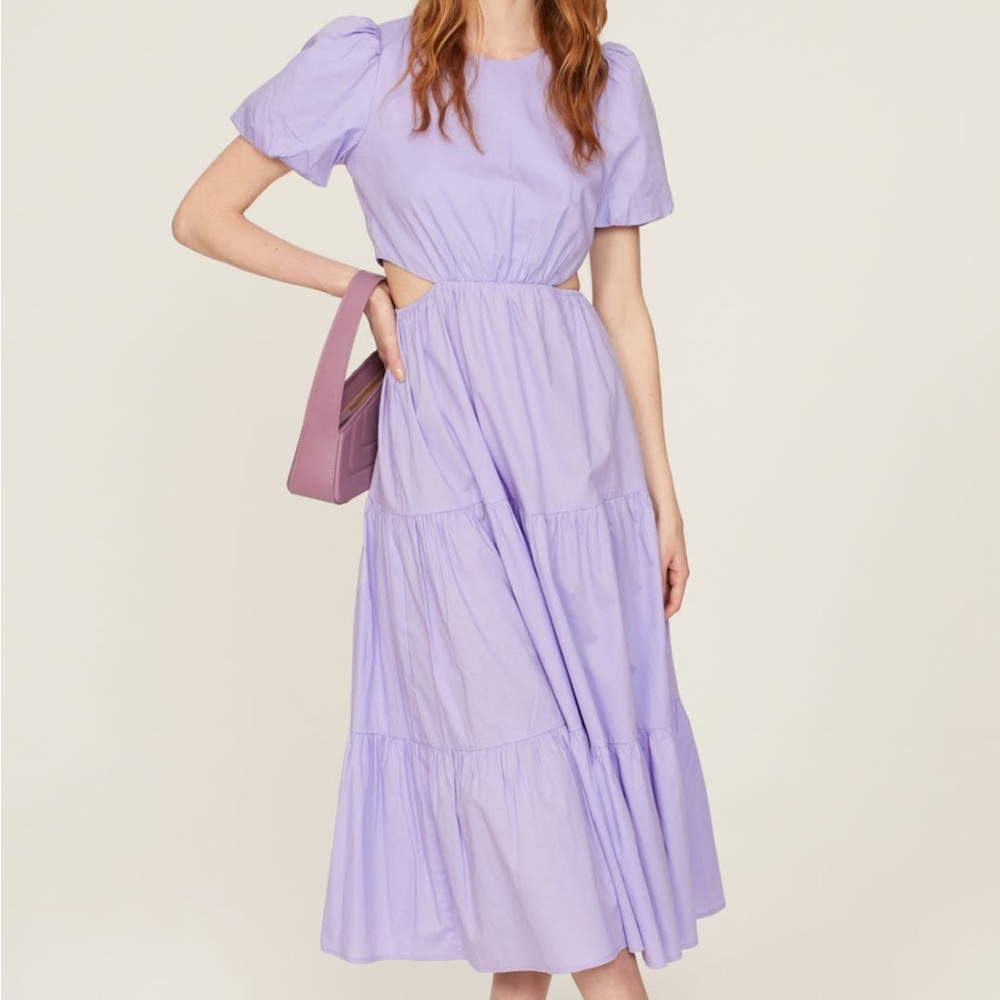 Peter Som Collective cutout midi dress